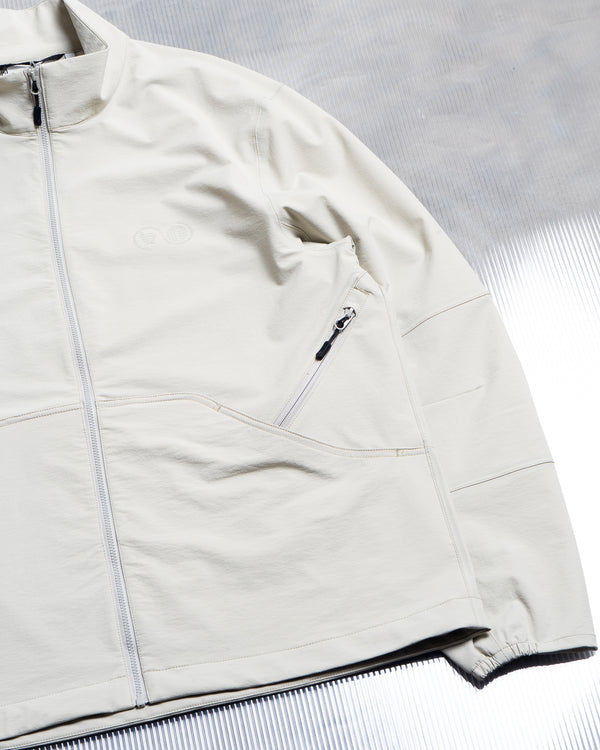 Soft Shell Advanced Panel Funnel Jacket - Stone