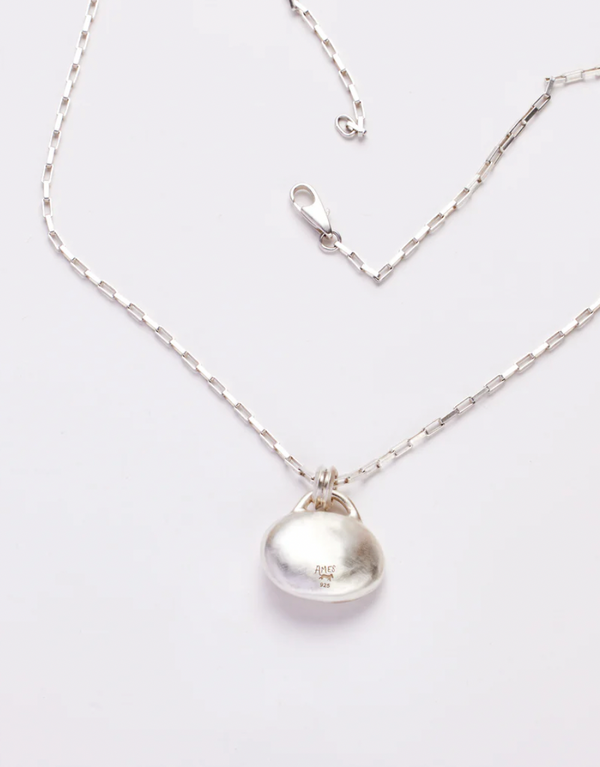 Wavelet Pendant - Green Tourmaline