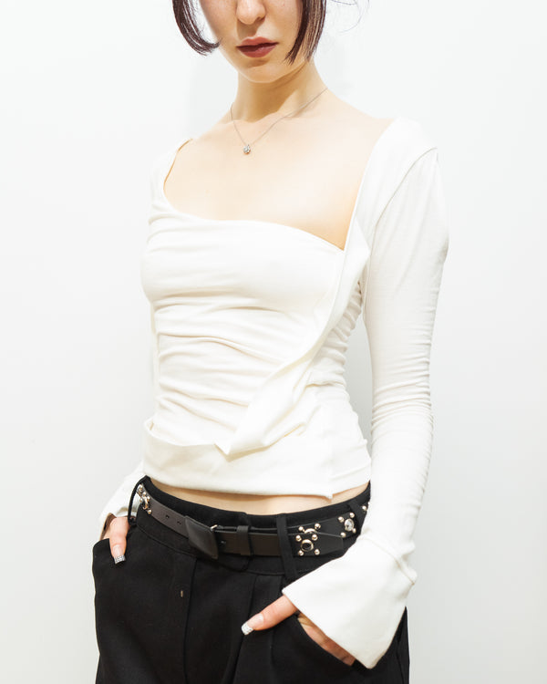Dacs Top - White Caro Chia