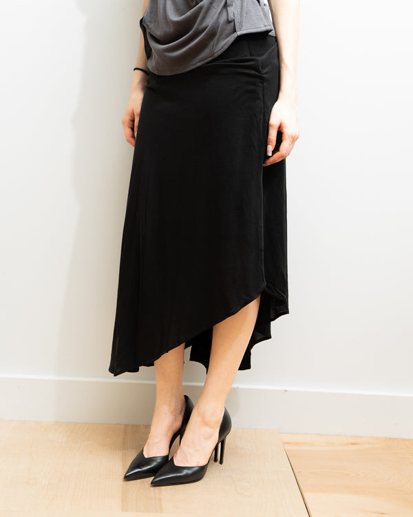 Lerra Long Skirt - Black Caro Chia