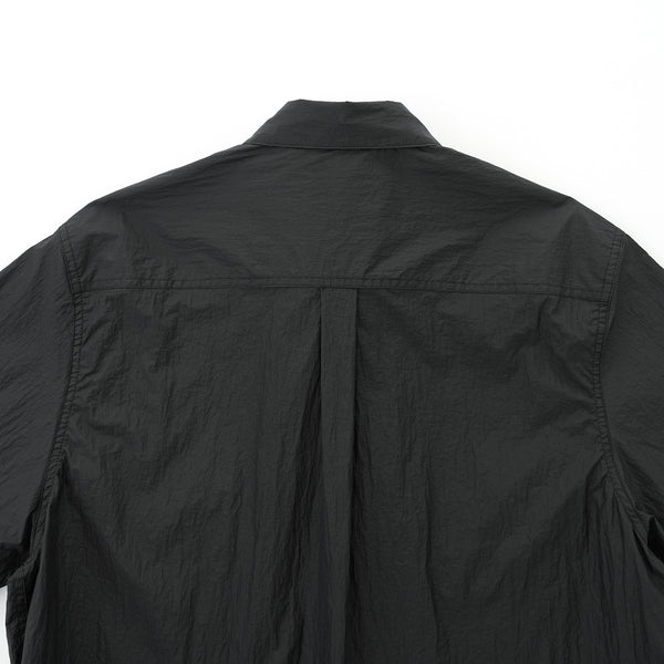 Nylon Shortsleeve Hiker Shirt - Black CAYL