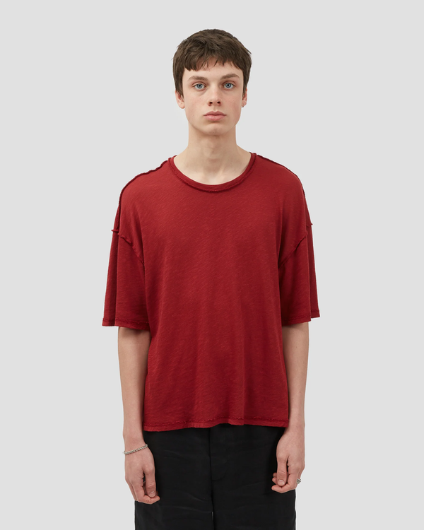 Lightweight SS T-Shirt - Red Fairly Normal