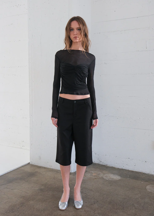 Dolores Top - Black Geel