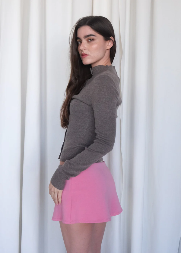 Mylah Cardigan - Walnut Geel