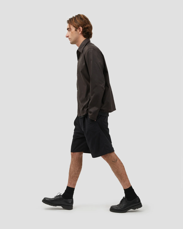 Box Shirt - Brown Nylon Fairly Normal