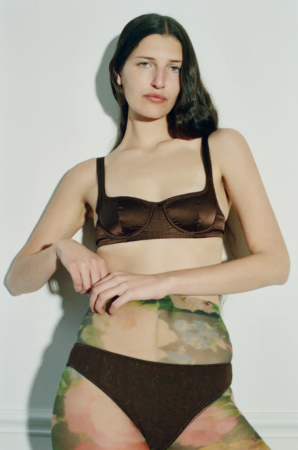 Gita Underwire Bra - Carob Brown Araks