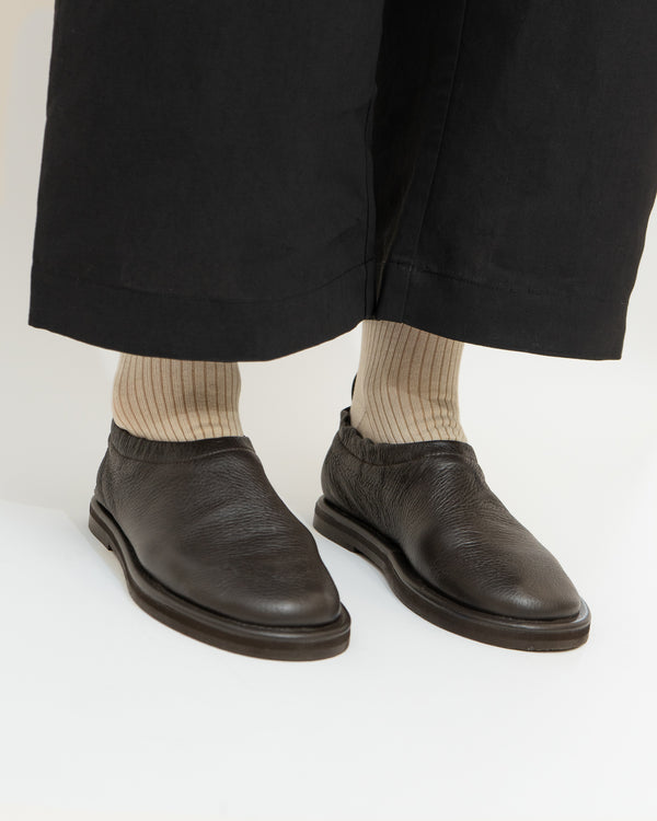 Elastic Back Loafer - Brown Studio Nicholson