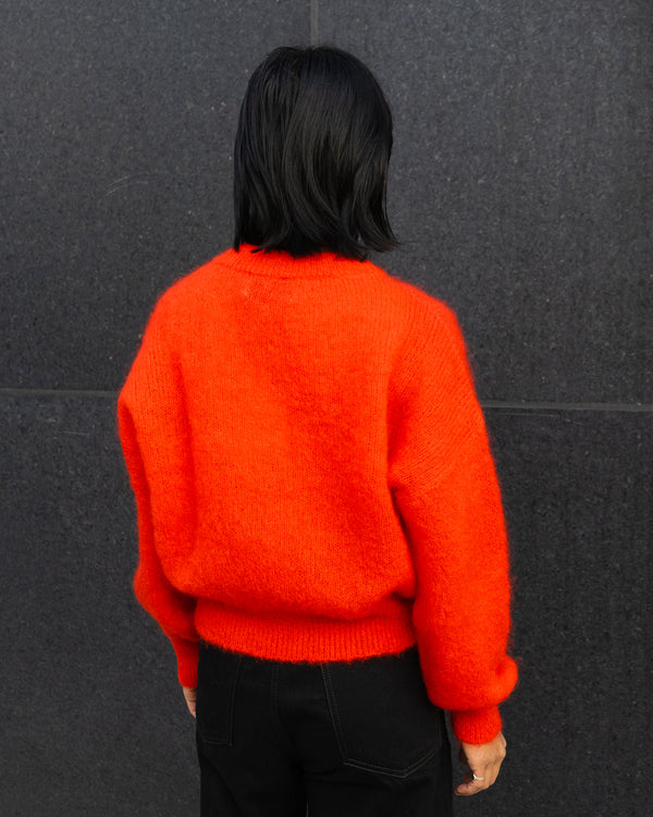Jane Mohair Sweater - Red