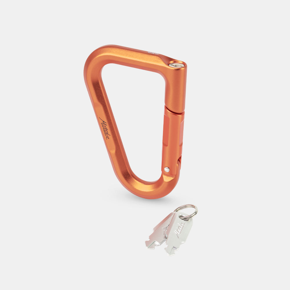 Betalock Carabiner Travel Lock - Canyon Orange