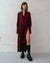 Pellucid Silk Shirt - Burgundy