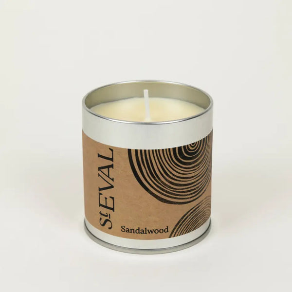 Sandalwood Tin Candle