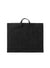 Washed Canvas 6 Pocket Flat Tote - Black