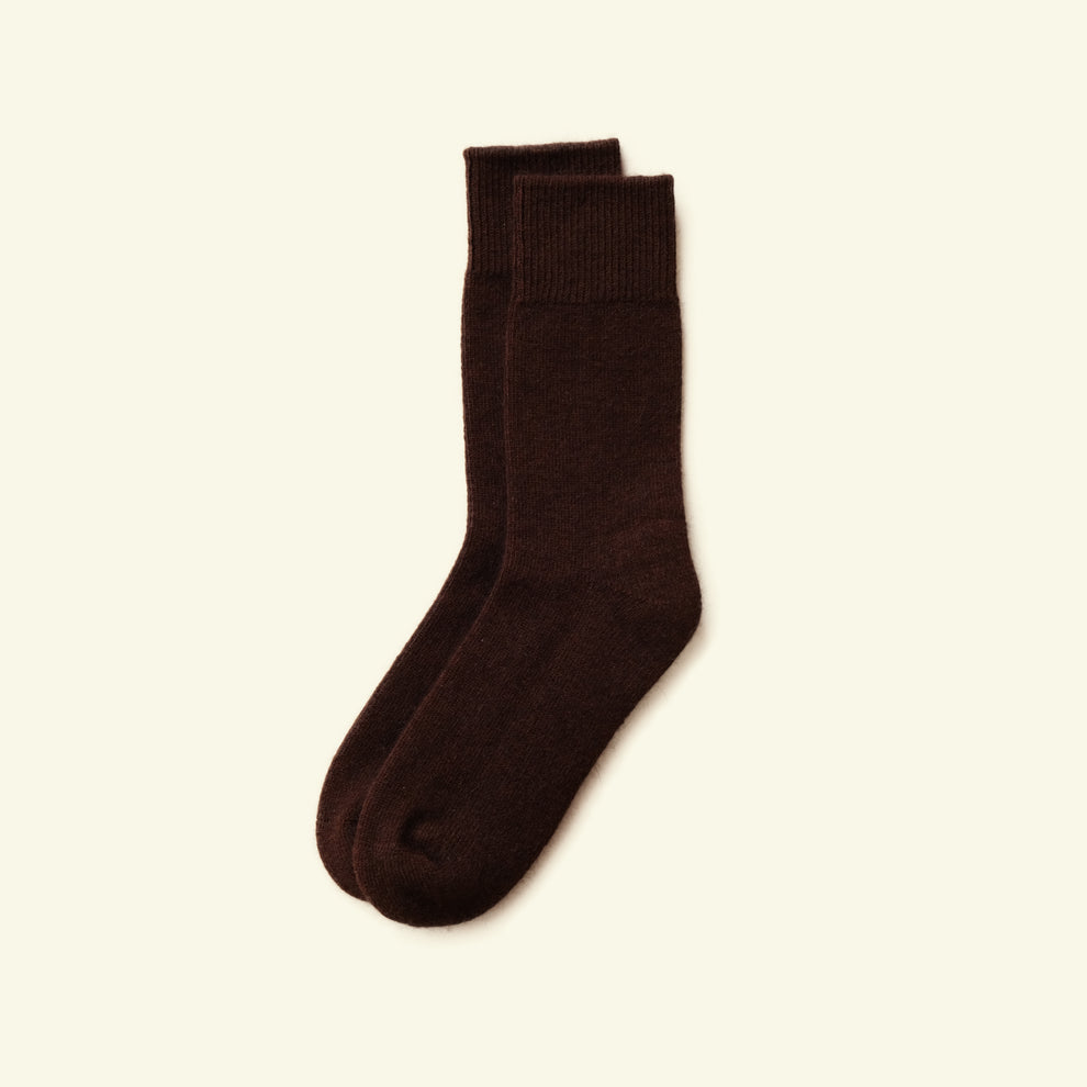 Brushtail Socks - Maple William Ellery