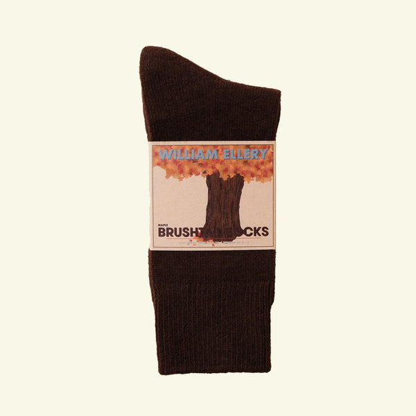 Brushtail Socks - Maple William Ellery