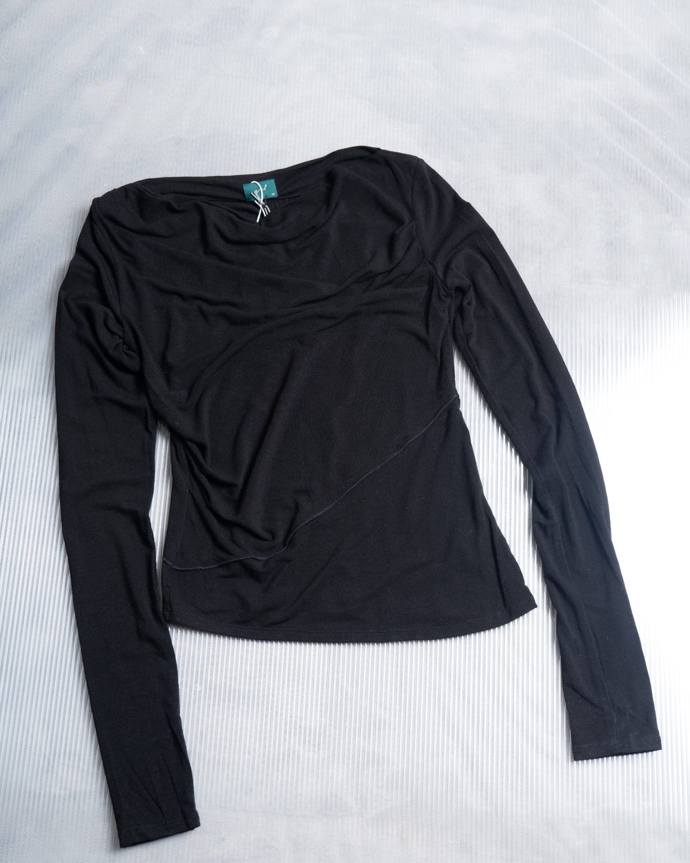 Drew Top - Black geel