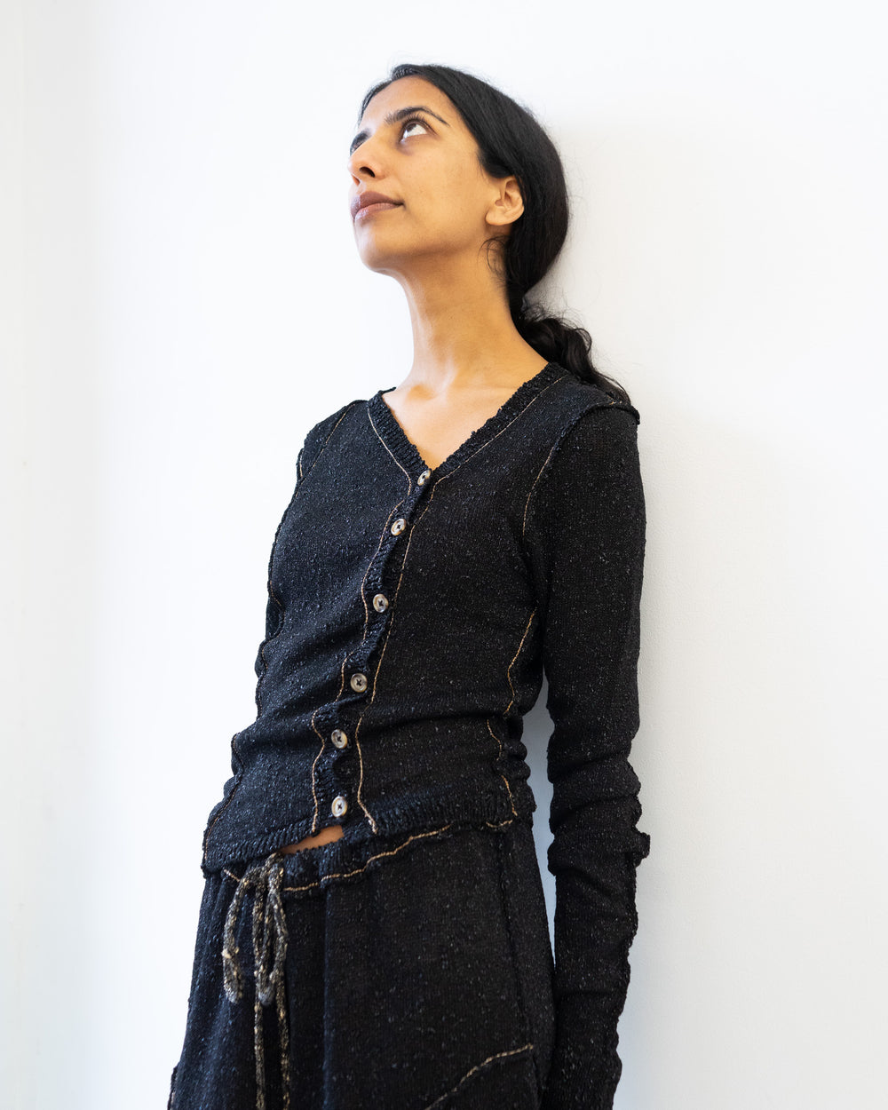 Medal Cardigan - Black