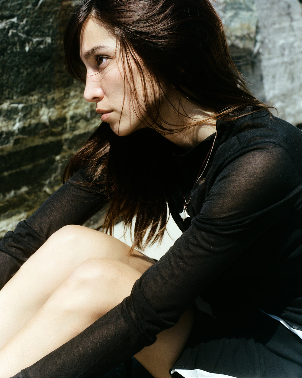 Aphora Long Sleeve Top - Black