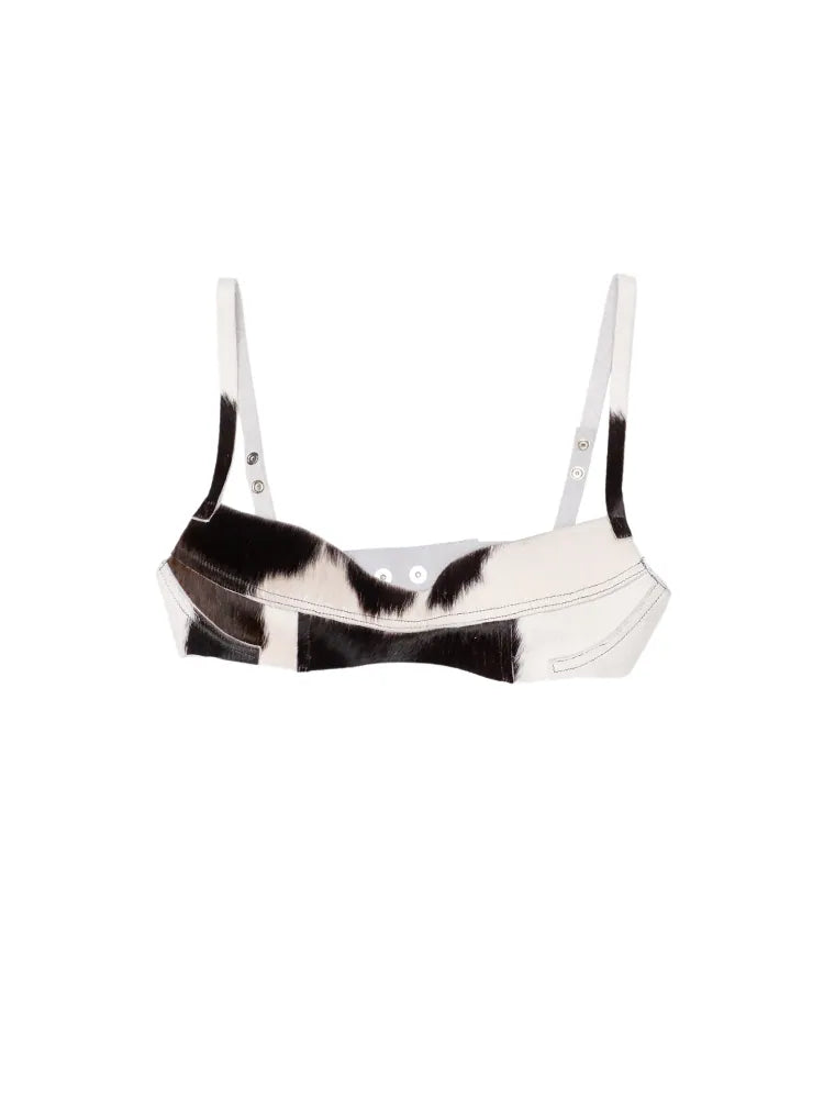 Fur Bra - Black/White Hannah Creak