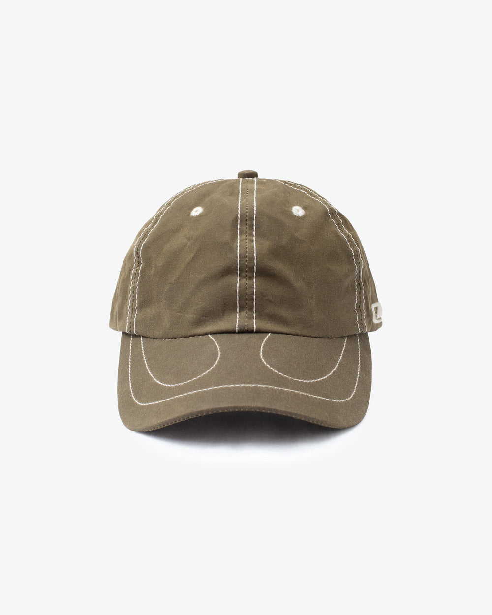 Horseshoe 6 Panel Cap - Wax Olive