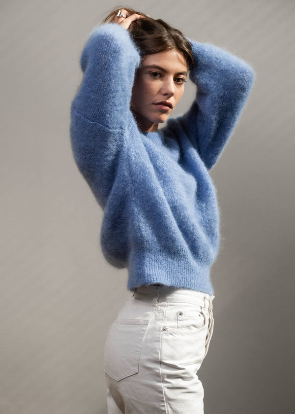 Jane Mohair Sweater - Blue