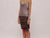 Spiral Elastic Flap Skirt - Taupe