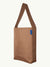 Waterproof Canvas Midi Bucket Tote Bag - Mocha