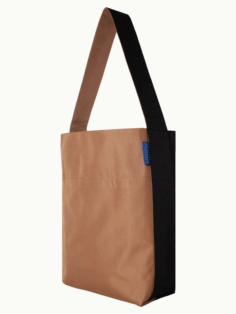 Midi Bucket Tote Bag - Mocha & Black (Waterproof)
