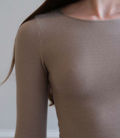 Amina Top – Taupe