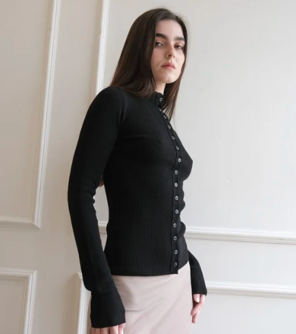 Mylah Cardigan - Black