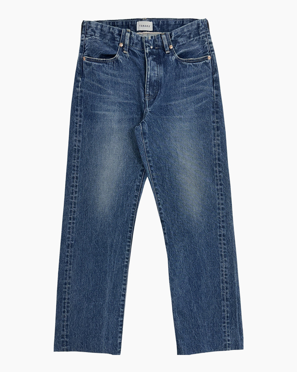 Straight Jean Trousers - Vintage Blue