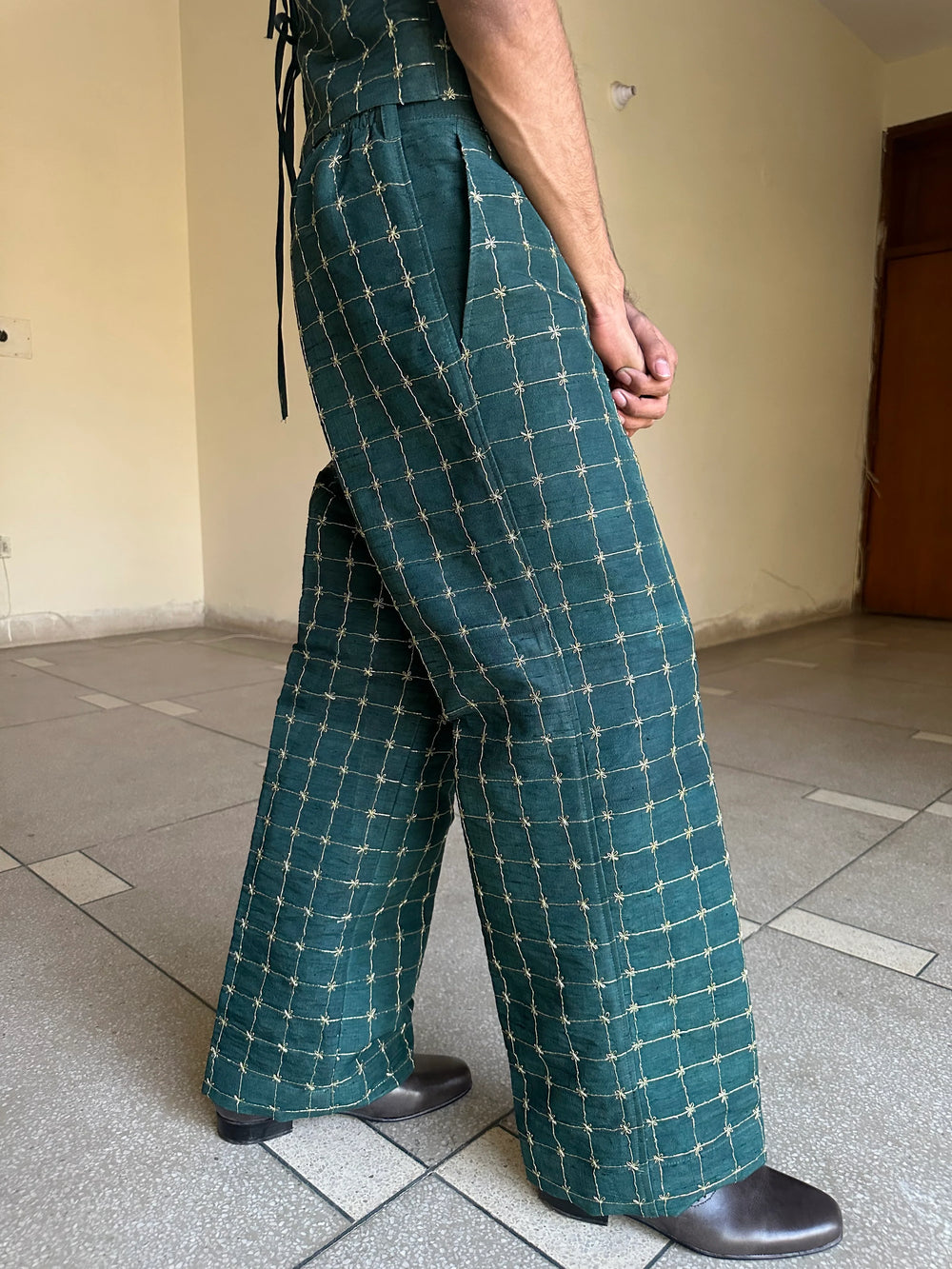 Shehla Trouser - Green