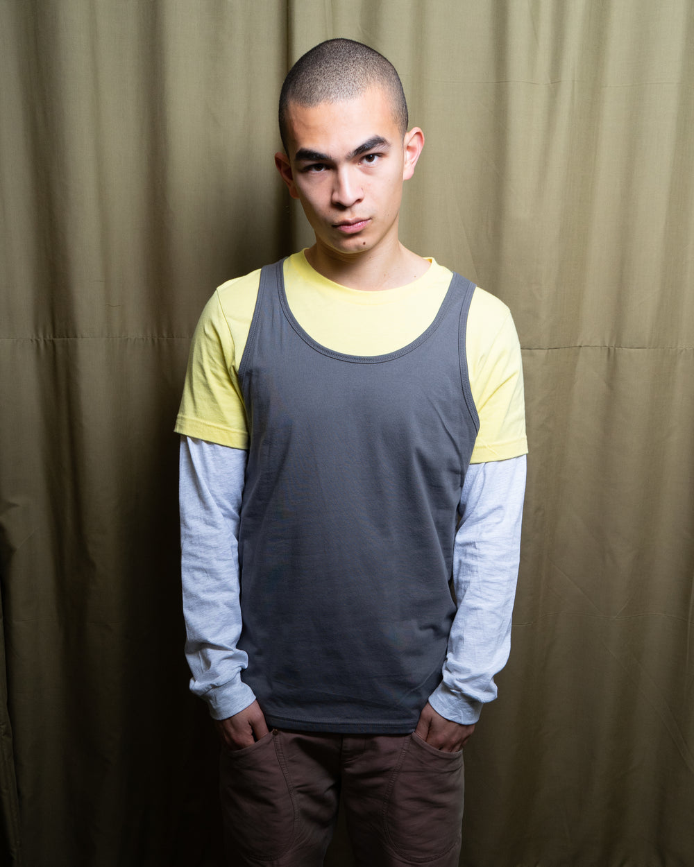 Triple Layer Shirt - Yellow At Is At