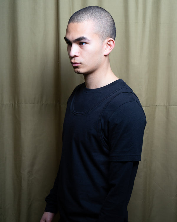 Triple Layer Shirt - Black At Is At
