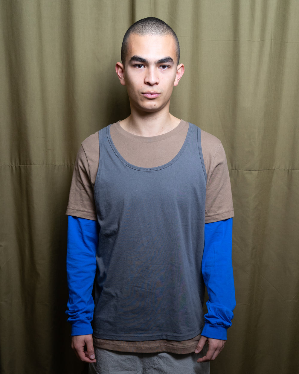 Triple Layer Shirt - Blue At Is At