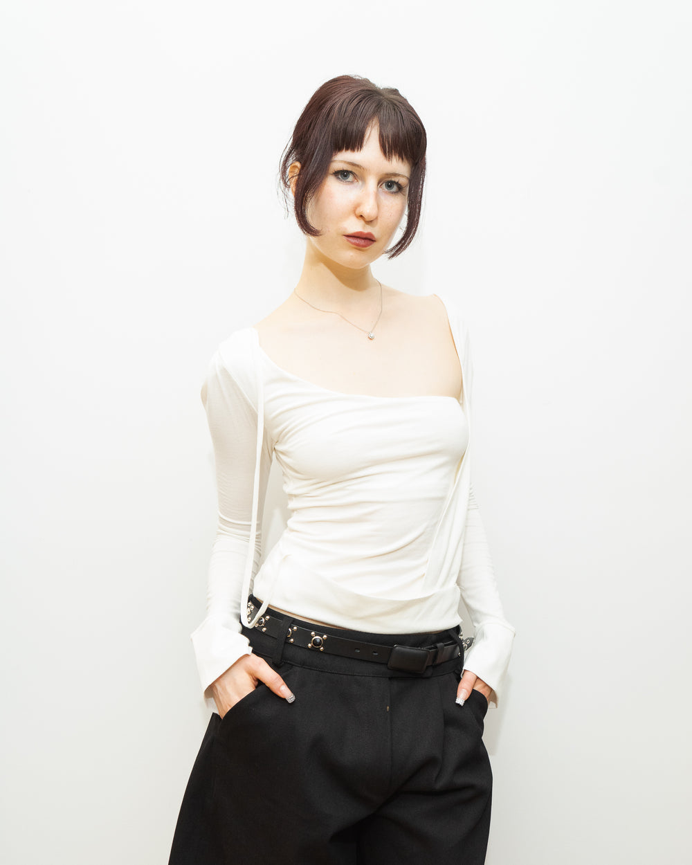 Dacs Top - White Caro Chia