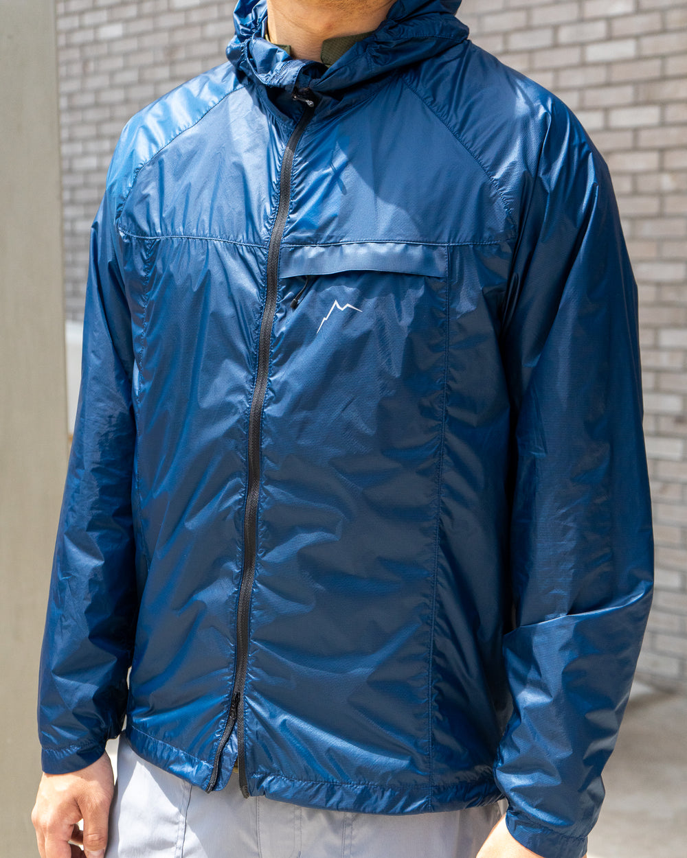 Feather Jacket Packable Nylon - Navy