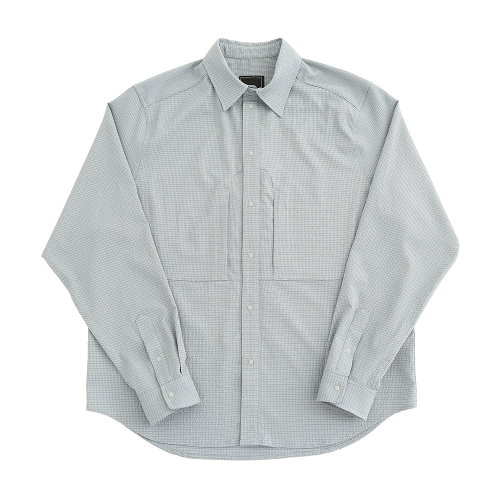 Flow Seersucker Shirt - Grey CAYL