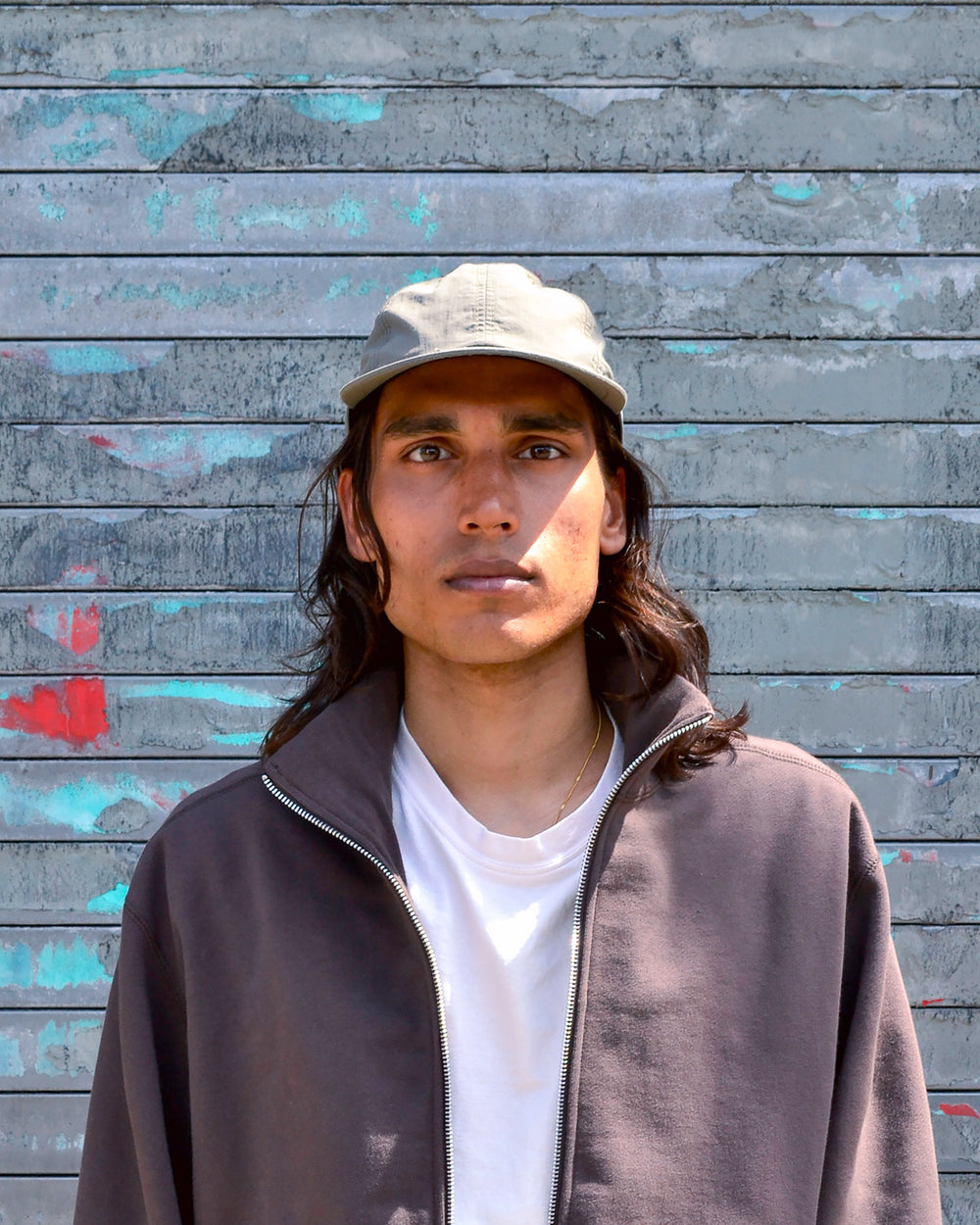 Nylon 6 Panel Hat - Sage Colin Meredith