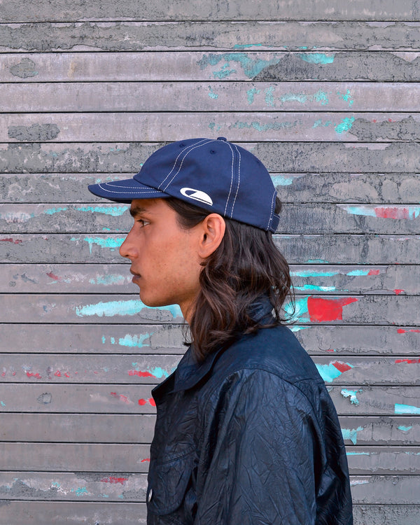Cotton Twill 6 Panel Hat - Navy Colin Meredith