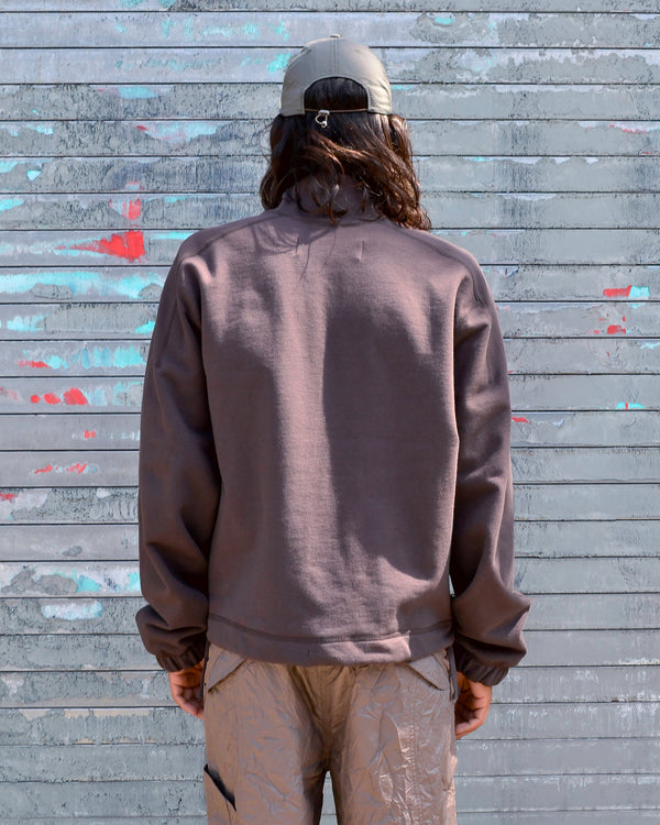 Knot Zip Sweater - Brown Colin Meredith