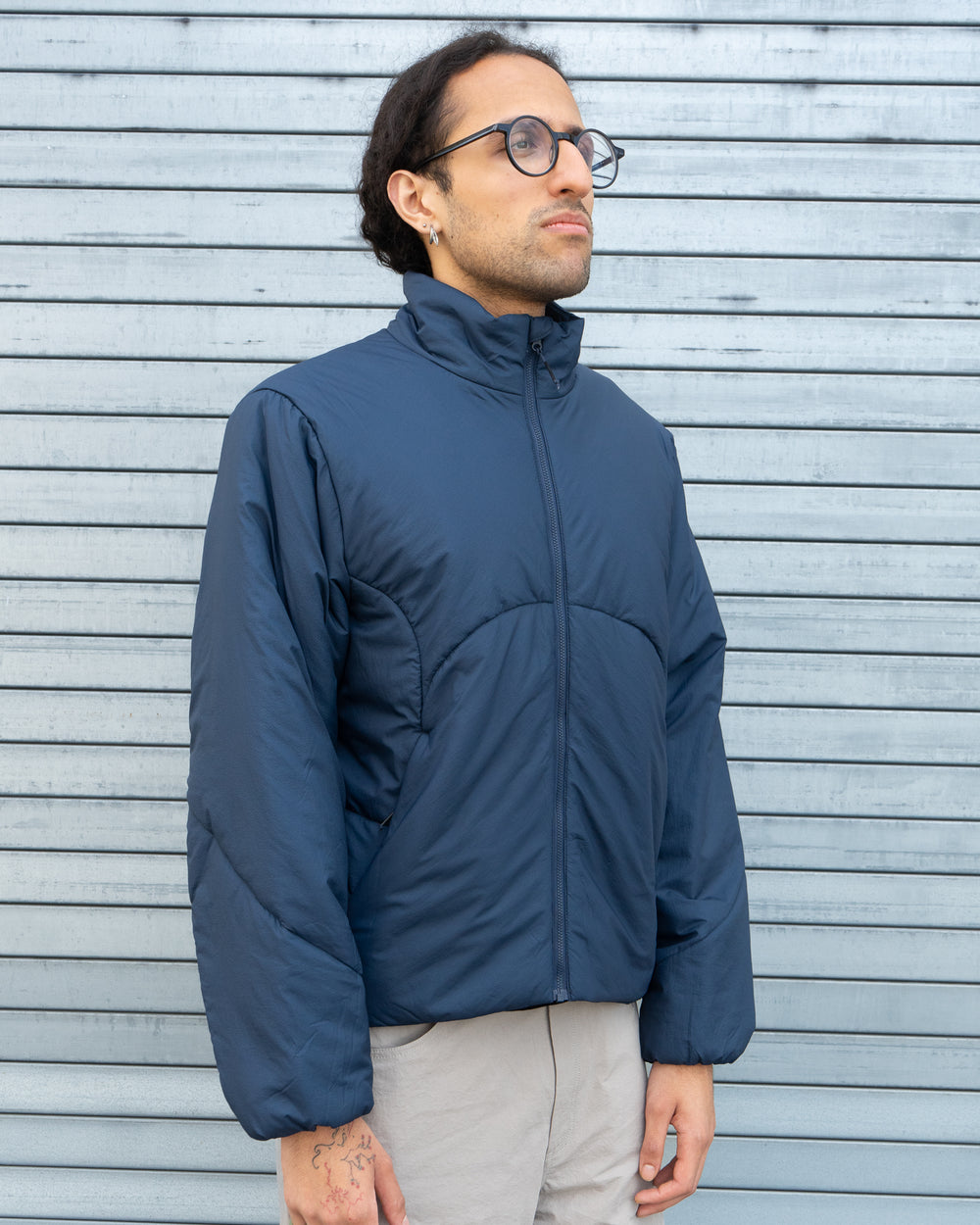 Stirrup Jacket - Slate Blue