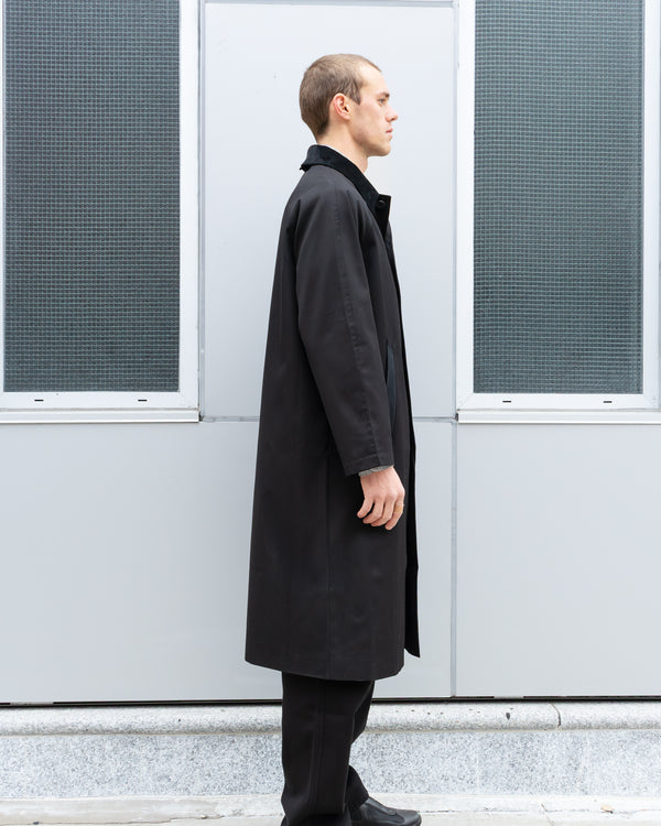 Raglan Top Coat - Black Fairly Normal