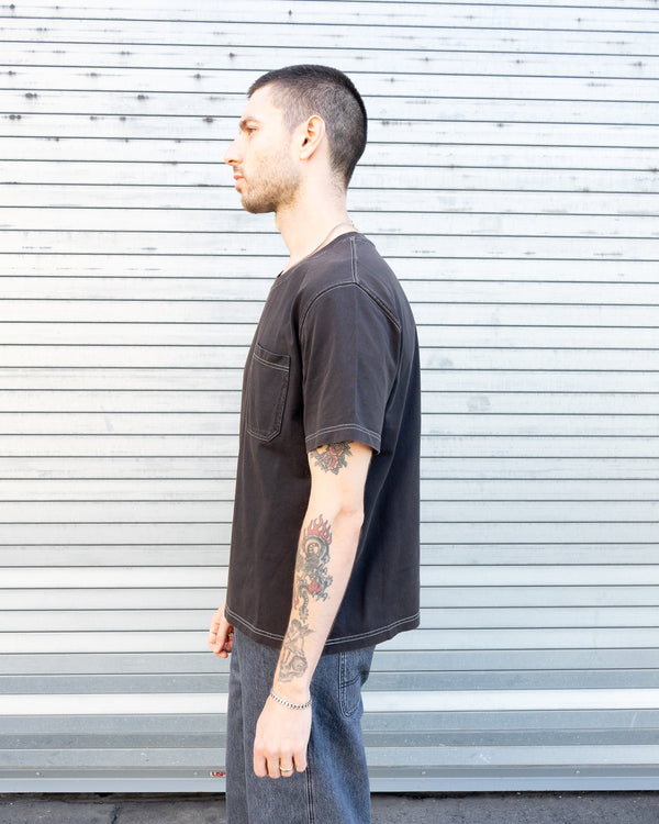 Heavyweight T-Shirt - Washed Black Fairly Normal