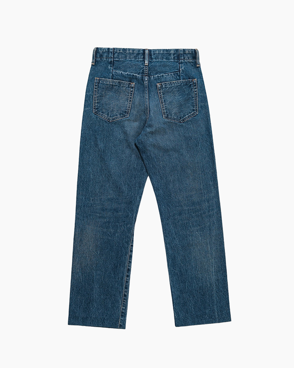 Straight Jean Trousers - Vintage Blue