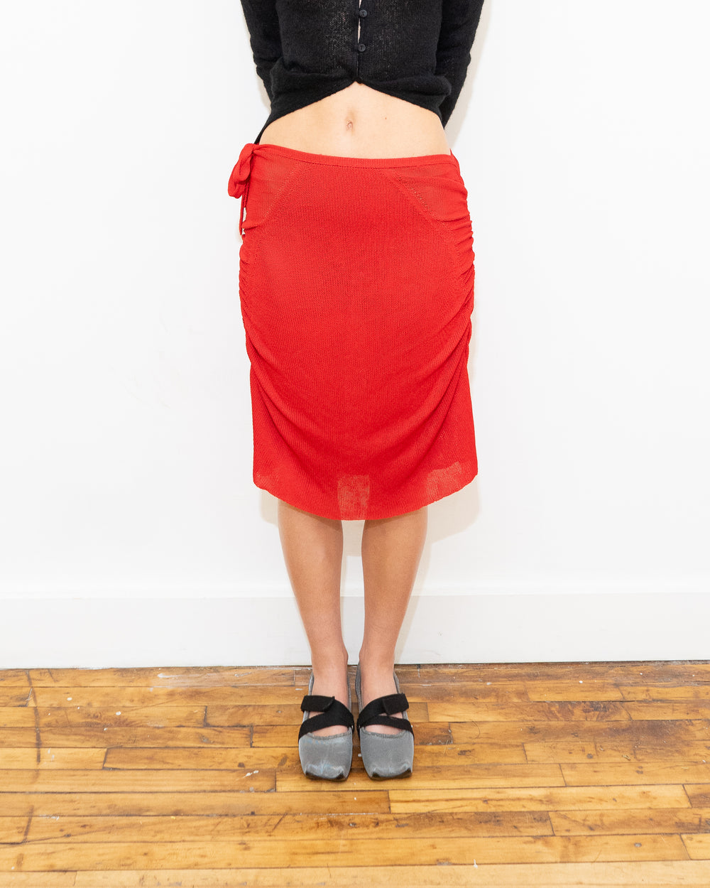 Slinky Skirt - Red Gauntlett Cheng