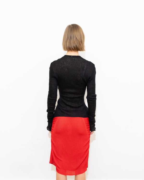Slinky Skirt - Red Gauntlett Cheng