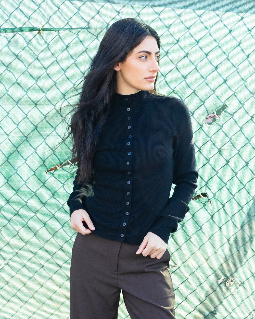 Mylah Cardigan - Black