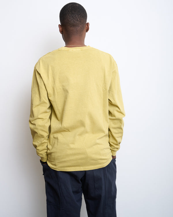 LS Pocket Tee - Sulphur Gramicci