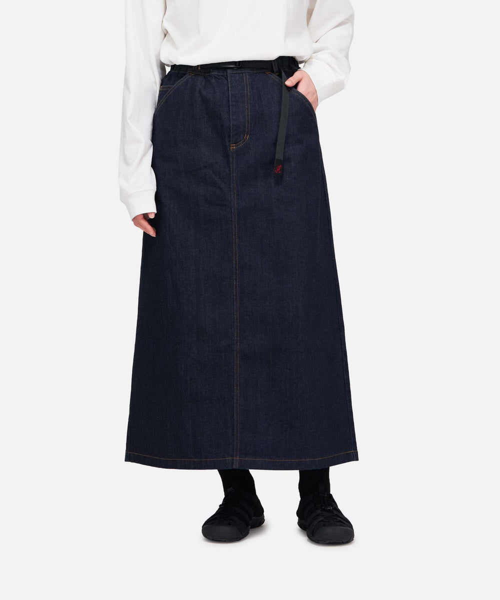 Japanese Denim Skirt - Indigo