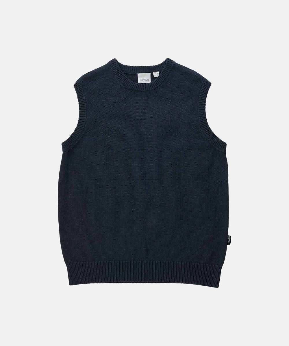 Knit Vest - Deep Navy Gramicci